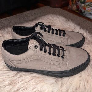 Vans off the Wall Old Skool Green and Black Shoes